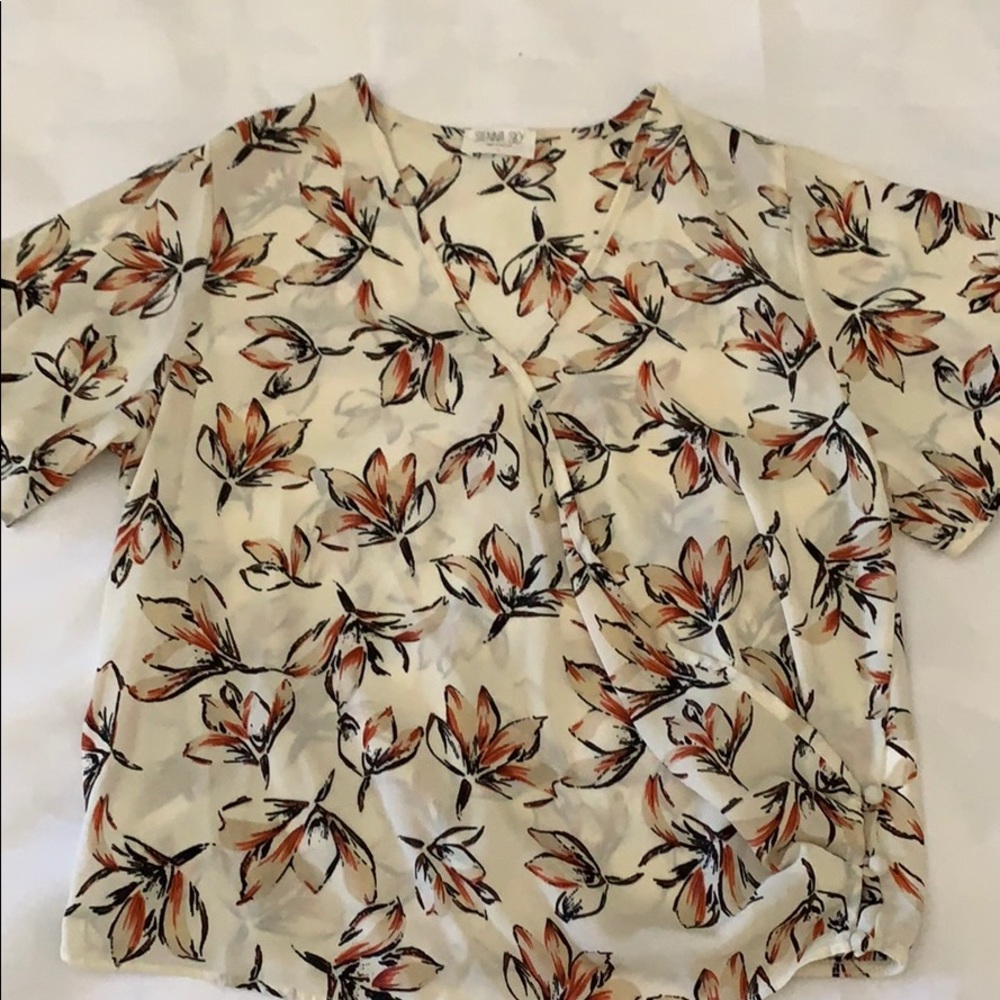 Floral blouse